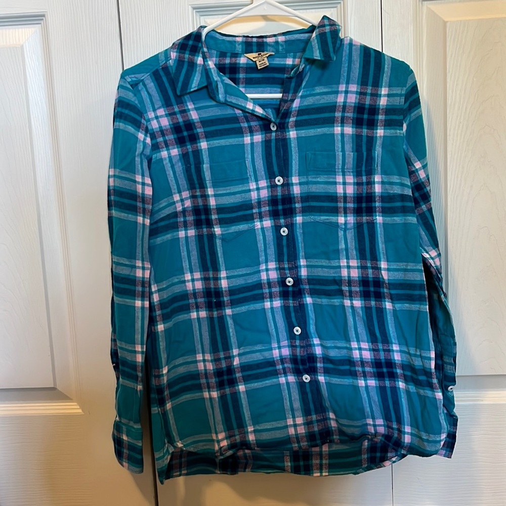 Teal Women’s Flannel
